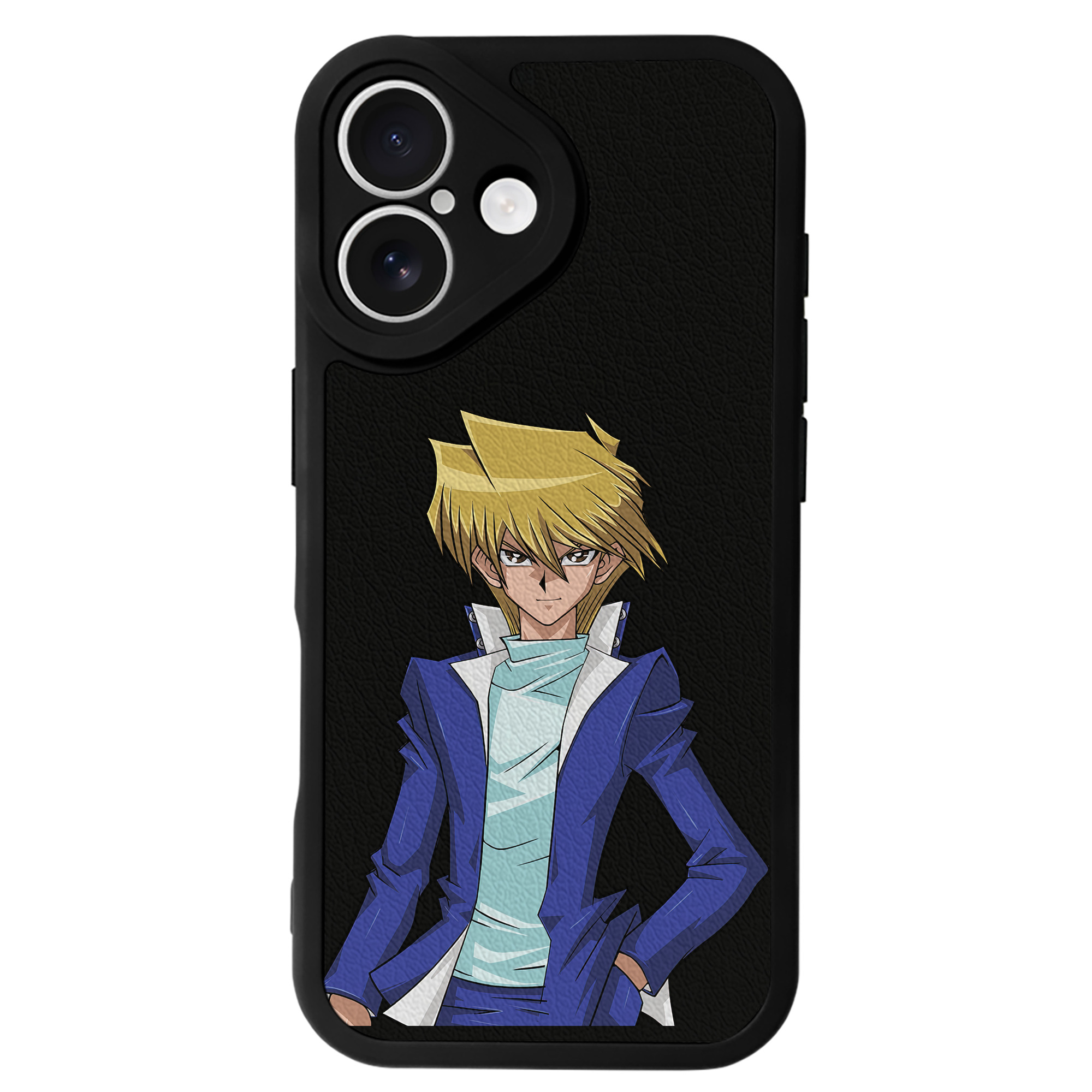 遊☆戯☆王 Yu-Gi-Oh! 【iPhone 16シリーズ対応】シリコンスマホケース（レザー調） 材質：シリコン